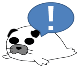 Seal panda sticker #8370698