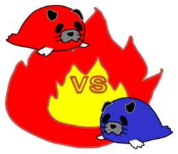 Seal panda sticker #8370699