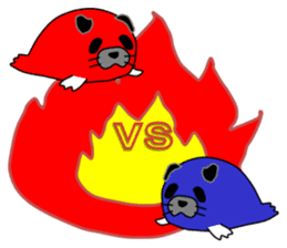 Seal panda sticker #8370699