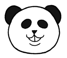 Relaxation Panda Emoticons Sticker sticker #8370751
