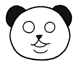 Relaxation Panda Emoticons Sticker sticker #8370753
