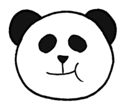 Relaxation Panda Emoticons Sticker sticker #8370762
