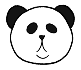 Relaxation Panda Emoticons Sticker sticker #8370768