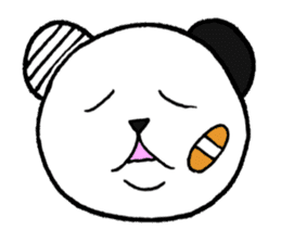 Relaxation Panda Emoticons Sticker sticker #8370777