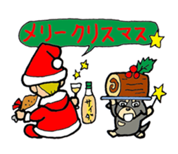 The boy of fine japan & fine dog 2nd . sticker #8370881