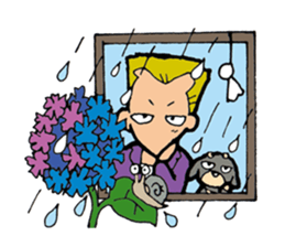 The boy of fine japan & fine dog 2nd . sticker #8370892