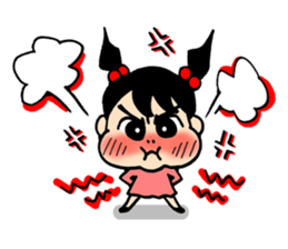 Child Sticker: Girl sticker #8371192