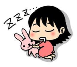 Child Sticker: Girl sticker #8371196