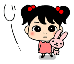 Child Sticker: Girl sticker #8371201