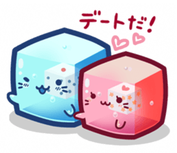 Tsukueasobichan and pleasant friends. 2 sticker #8371549