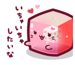 Tsukueasobichan and pleasant friends. 2 sticker #8371552