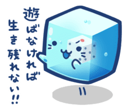 Tsukueasobichan and pleasant friends. 2 sticker #8371563