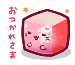 Tsukueasobichan and pleasant friends. 2 sticker #8371564