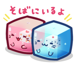 Tsukueasobichan and pleasant friends. 2 sticker #8371574