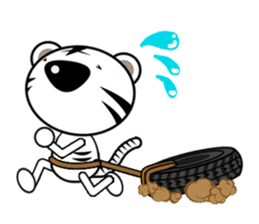 white tiger vol.4 sticker #8372090