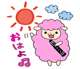 Stamp of Mr. mutton and Mr. clarinet. sticker #8372460