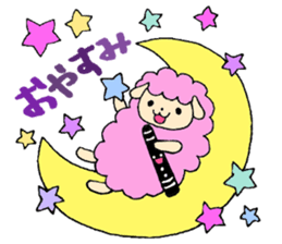 Stamp of Mr. mutton and Mr. clarinet. sticker #8372461