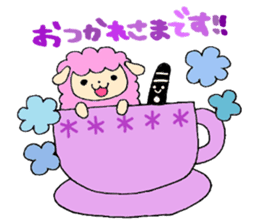 Stamp of Mr. mutton and Mr. clarinet. sticker #8372462