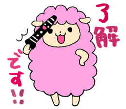 Stamp of Mr. mutton and Mr. clarinet. sticker #8372463