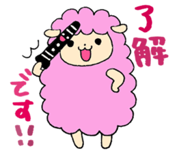 Stamp of Mr. mutton and Mr. clarinet. sticker #8372463