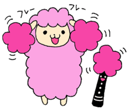 Stamp of Mr. mutton and Mr. clarinet. sticker #8372467