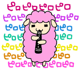 Stamp of Mr. mutton and Mr. clarinet. sticker #8372475