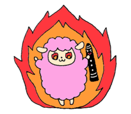 Stamp of Mr. mutton and Mr. clarinet. sticker #8372480