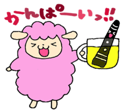 Stamp of Mr. mutton and Mr. clarinet. sticker #8372481