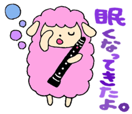 Stamp of Mr. mutton and Mr. clarinet. sticker #8372483