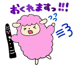 Stamp of Mr. mutton and Mr. clarinet. sticker #8372488