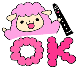 Stamp of Mr. mutton and Mr. clarinet. sticker #8372498