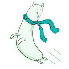 Surreal hamster and animals sticker #8372503