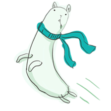 Surreal hamster and animals sticker #8372503