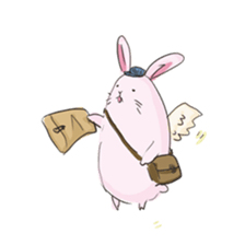 Surreal hamster and animals sticker #8372504