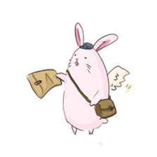 Surreal hamster and animals sticker #8372504