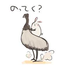 Surreal hamster and animals sticker #8372520