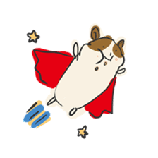 Surreal hamster and animals sticker #8372521