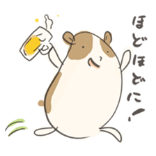 Surreal hamster and animals sticker #8372528