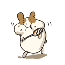 Surreal hamster and animals sticker #8372535