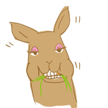 Surreal hamster and animals sticker #8372539