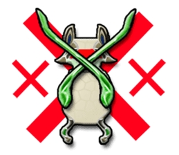 TAIWANESE Japanese with monster sticker #8372625