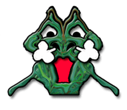 TAIWANESE Japanese with monster sticker #8372634