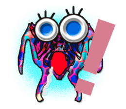 TAIWANESE Japanese with monster sticker #8372649