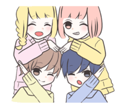 friends Fun life sticker #8372895