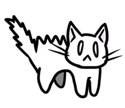 NikeNyan and ShiroNyan sticker #8372944