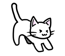 NikeNyan and ShiroNyan sticker #8372951