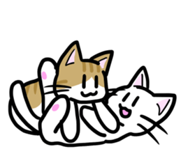 NikeNyan and ShiroNyan sticker #8372968