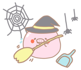 Buta Manju of autumn and Halloween sticker #8373703
