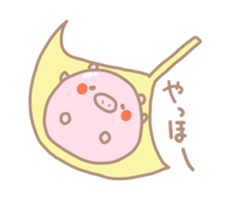 Buta Manju of autumn and Halloween sticker #8373721