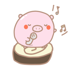 Buta Manju of autumn and Halloween sticker #8373733